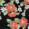 FULL FLORAL - BLACK/RED HIBISCUS (Protect Car Seats  with Hawaiian Fashion Style)